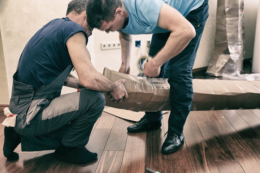 Упаковка мебели